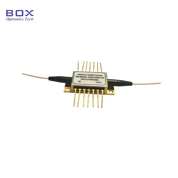 1550nm 25dB SOA semicondutores amplificador óptico